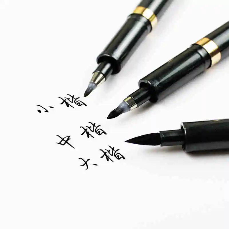 4 шт./лот каллиграфическая ручка мягкая линия с крючками многофункциональные