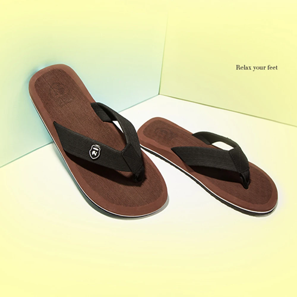 Летние мужские шлепанцы из ЭВА 3 пары пляжные сандалии Нескользящие тапочки