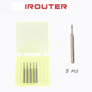 Металлические гравировальные фрезы из алюминия и латуни, сверлильные фрезы для ЧПУ 1310 1419, 5 шт.