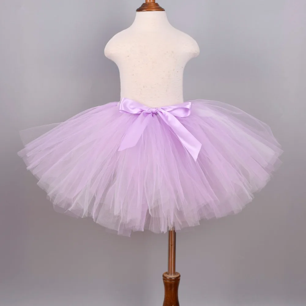 

Lavender Silver Fluffy Tutu Skirt Baby Girl Birthday Party Costume Kids Dance Ballet Pettiskirt Newborn Toddler Photo Prop