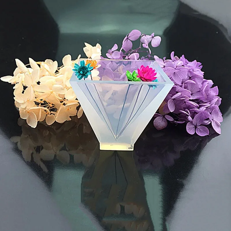 3 вида стилей коническая треугольная пирамида торта силиконовая форма для