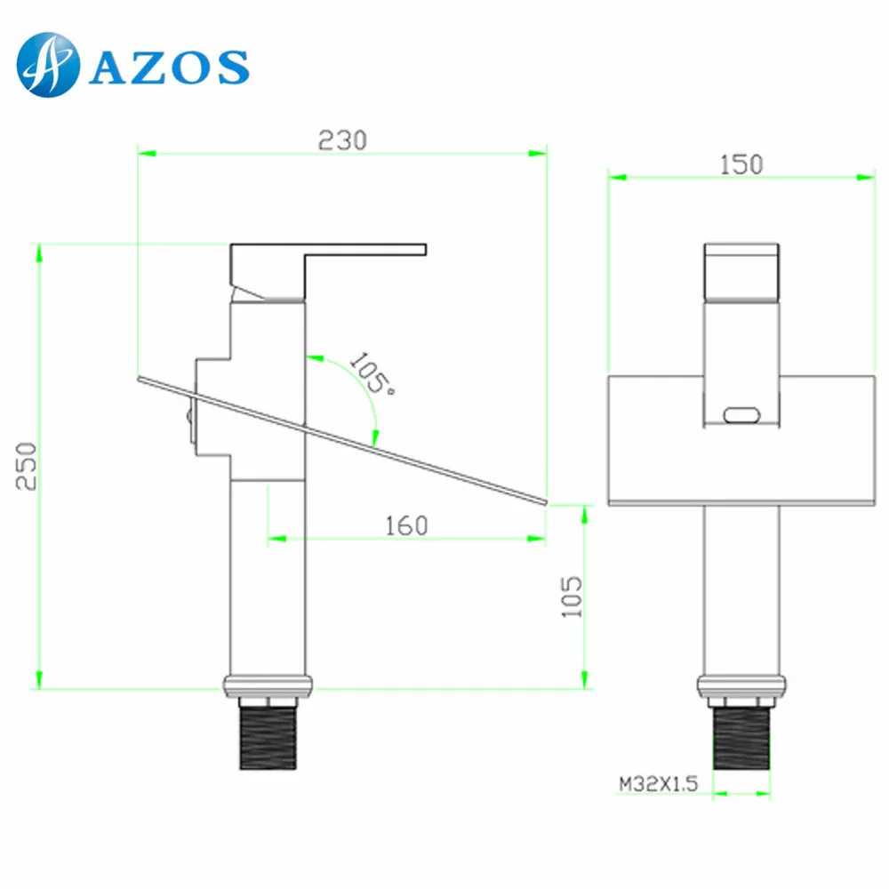 Ванная раковина краны светодиодный свет хром лак Водопад Носик на бортике одной