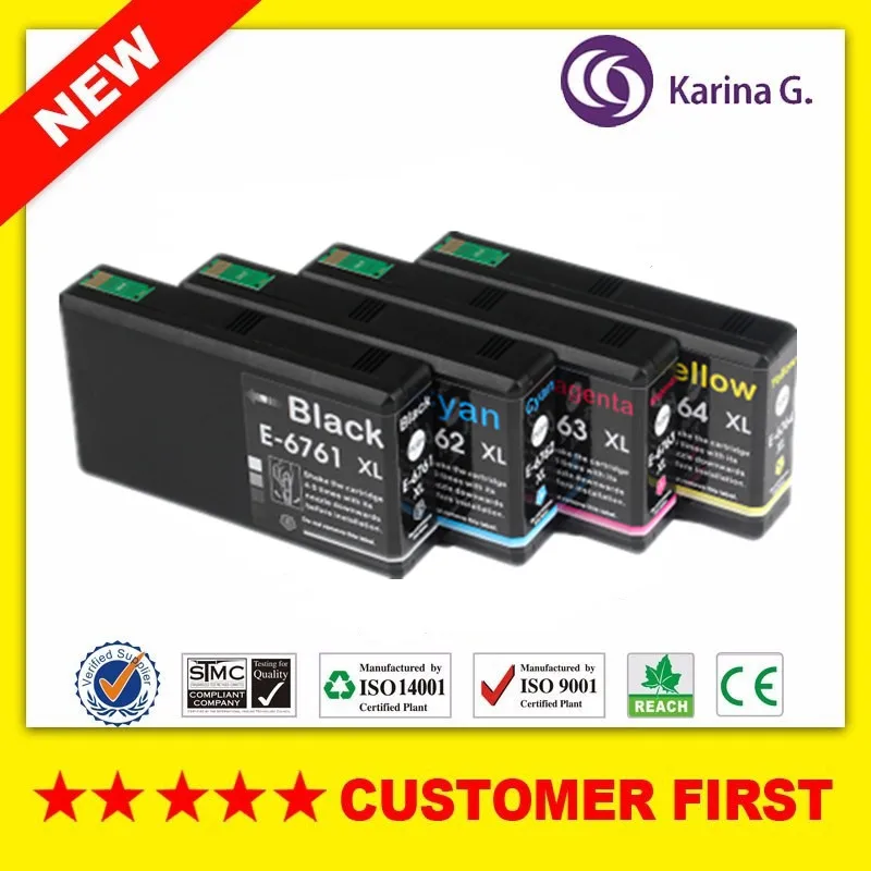 

Compatible Ink Cartridge for Epson T6761 suit for Epson WorkForce Pro WP-4010 WP-4020 WP-4023 WP-4090 WP-4520 WP-4530 etc.