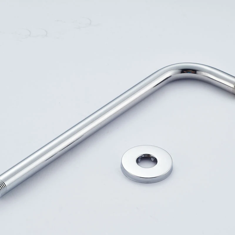 Uythner новый 37 см Твердый латунный хромированный полированный смеситель для душа в