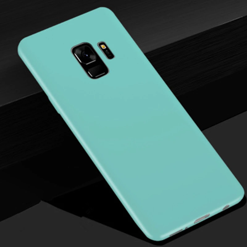 Мягкий силиконовый защитный чехол для samsung S10 Lite S9 S8 S7 Edge S6 S9 Plus тонкий ТПУ чехол для samsung A10 A20 A30 M40-70 чехол - Цвет: Mint Green