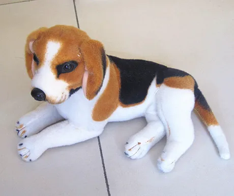 Набивное животное 30 см склонная собака плюшевая игрушка кукла высокое качество