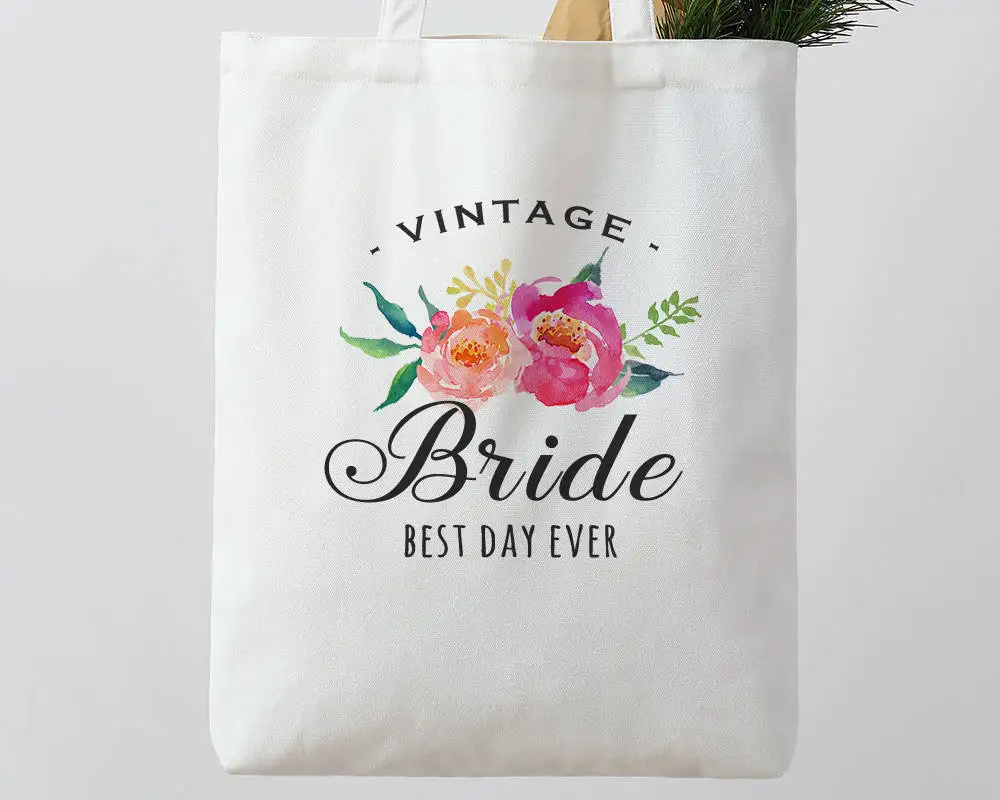 3 шт. хлопковые подарочные сумочки для подружки невесты | Дом и сад