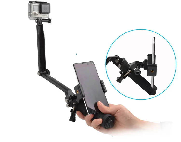 Селфи палка для Gopro HERO 8 5 6 7 4 3 + xiaomi yi SJ4000 SJ5000 SJ6000 SJCAM|self selfie|self selfie stickselfie stick |