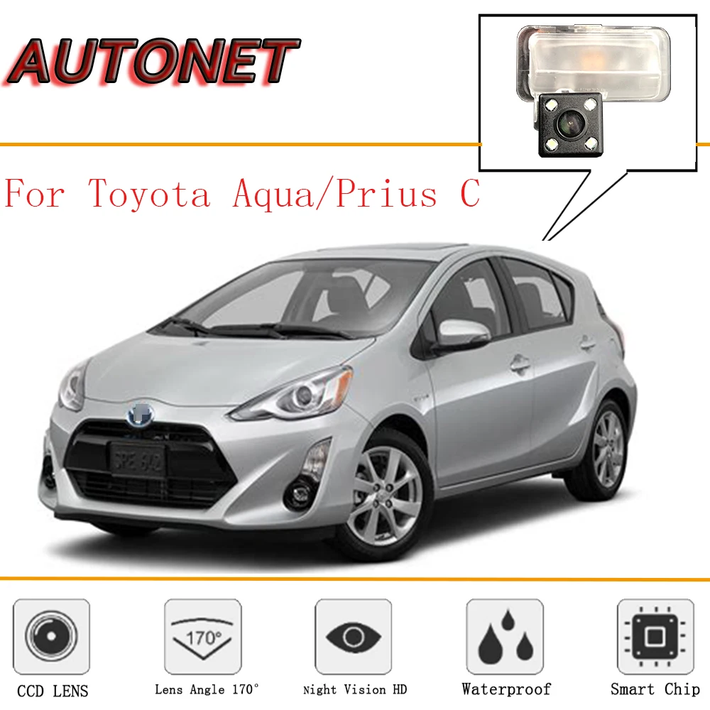 Автомобильная камера заднего вида для Toyota Aqua/Toyota Prius C 2011 ~ 2018/CCD/камера вида/камера