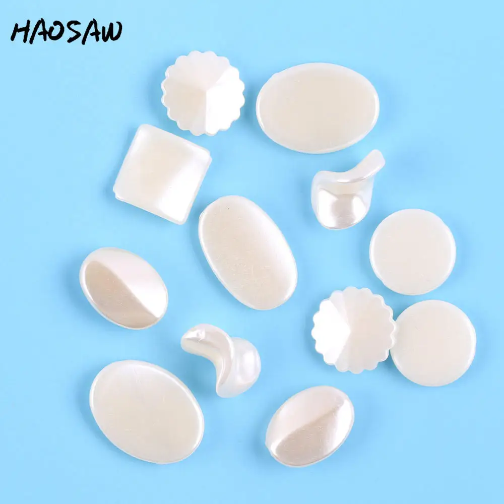 HAOSAW выберите 10 шт./лот классические бусины/витые круглые/имитация жемчуга/DIY