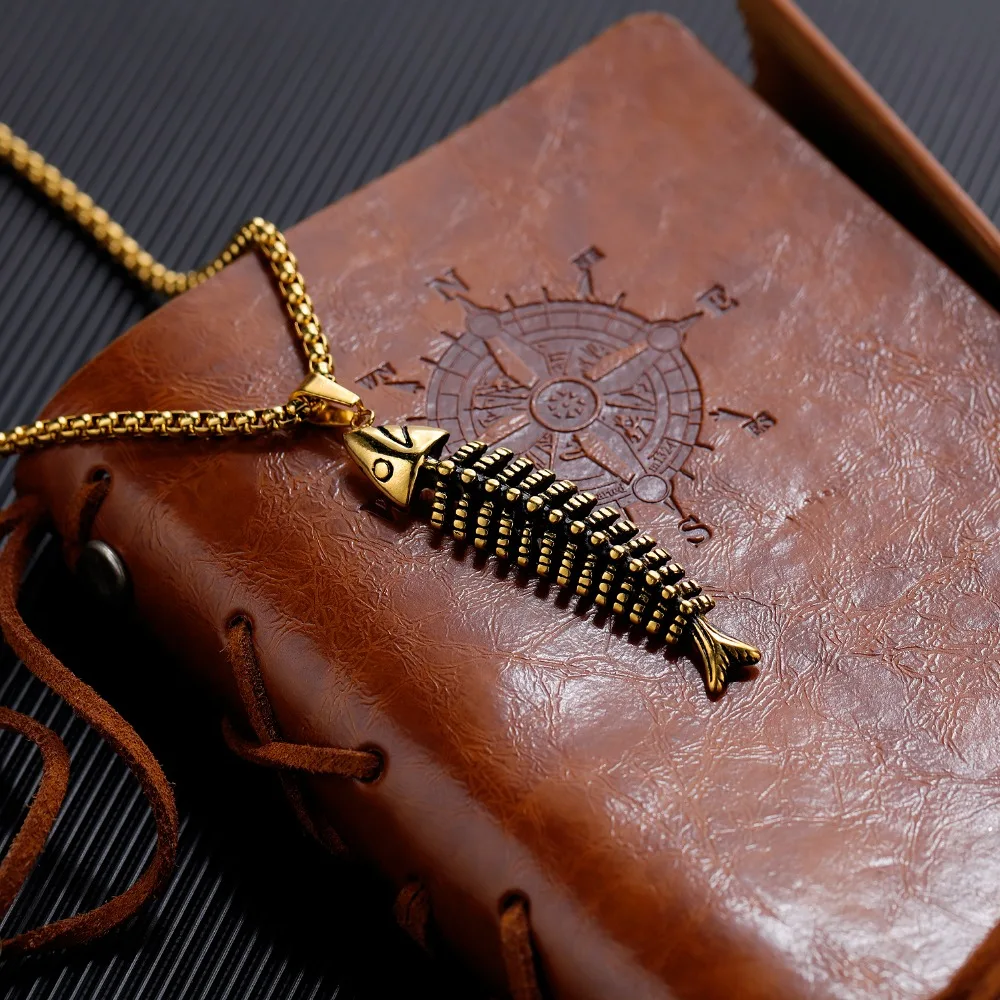 Тренд белый и золотой цвет преувеличенные нержавеющая сталь рыбья кость Spur