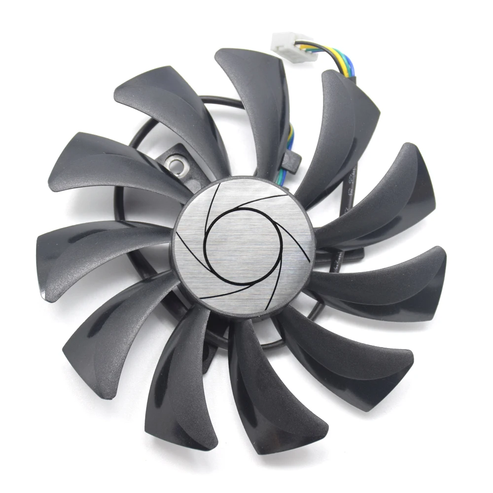 

85mm 4pin HA9010H12SF-Z RX460 4GB Cooler Fan Replace for MSI Inno3D P106 960 GeForce GTX 1060 AERO ITX 3G 6G OC RX560 RX550 ITX
