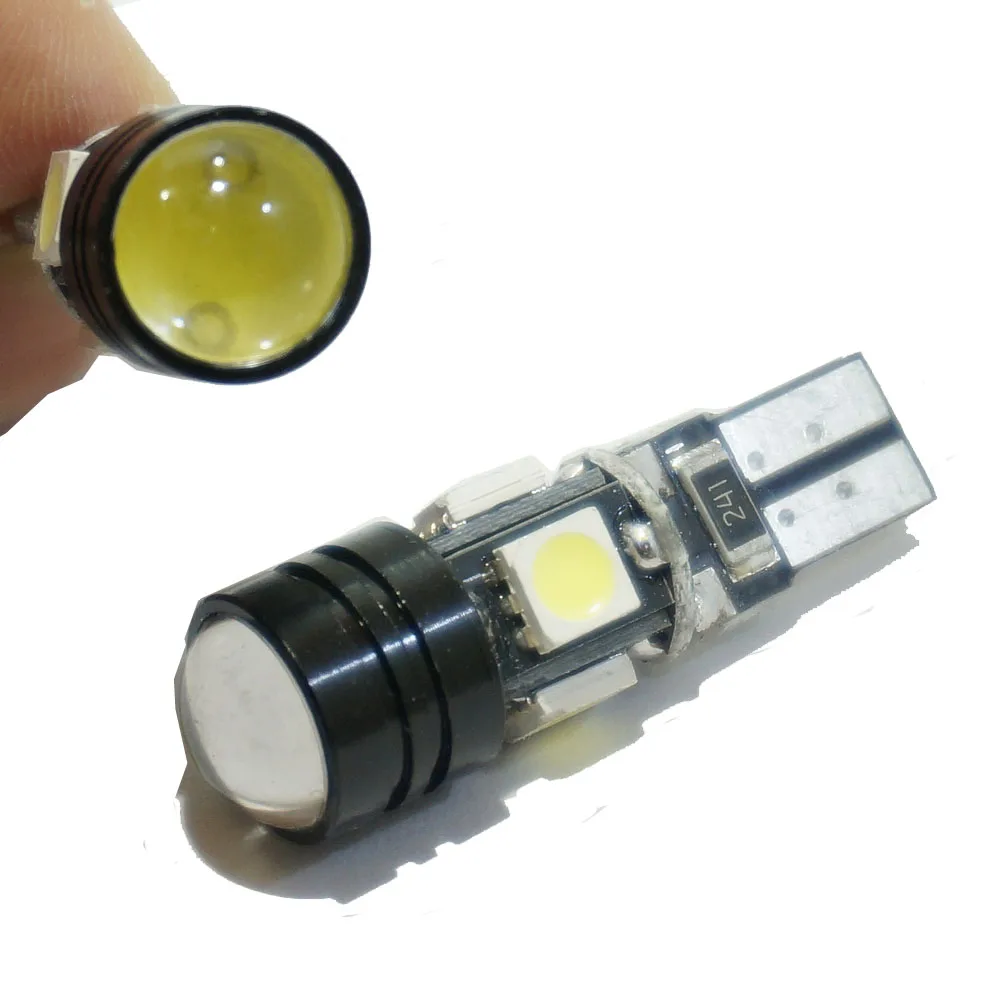 AORUNYEBAO 2 шт. T10 Canbus 194 168 W5W COB + 5050 SMD 5 светодиодный ная лампа без ошибок парковочный