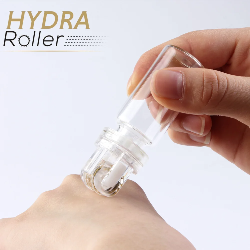 Микро иглы РОЛИК dermaroller Hydra ролик 64 MezoRoller анти возраст Derma Reborn лечение клеток