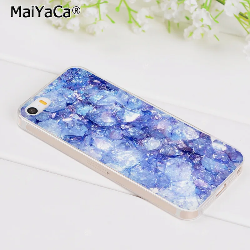 MaiYaCa прозрачный мягкий чехол из ТПУ с кристаллами и бриллиантами для iPhone 6S 6plus 7 7plus