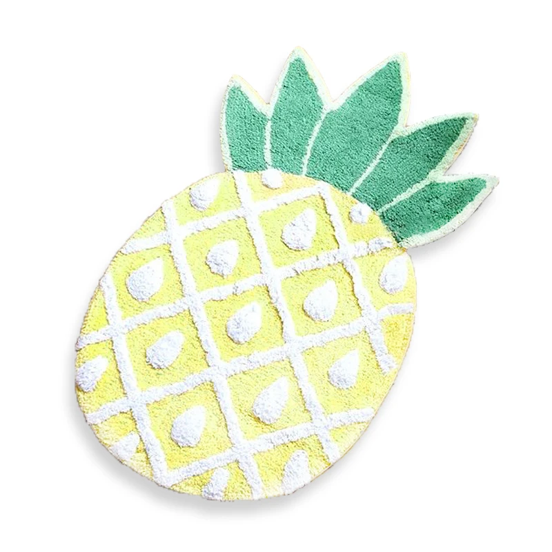 Милый коврик в виде ананаса панды для дома детская комната 100% хлопок машинная