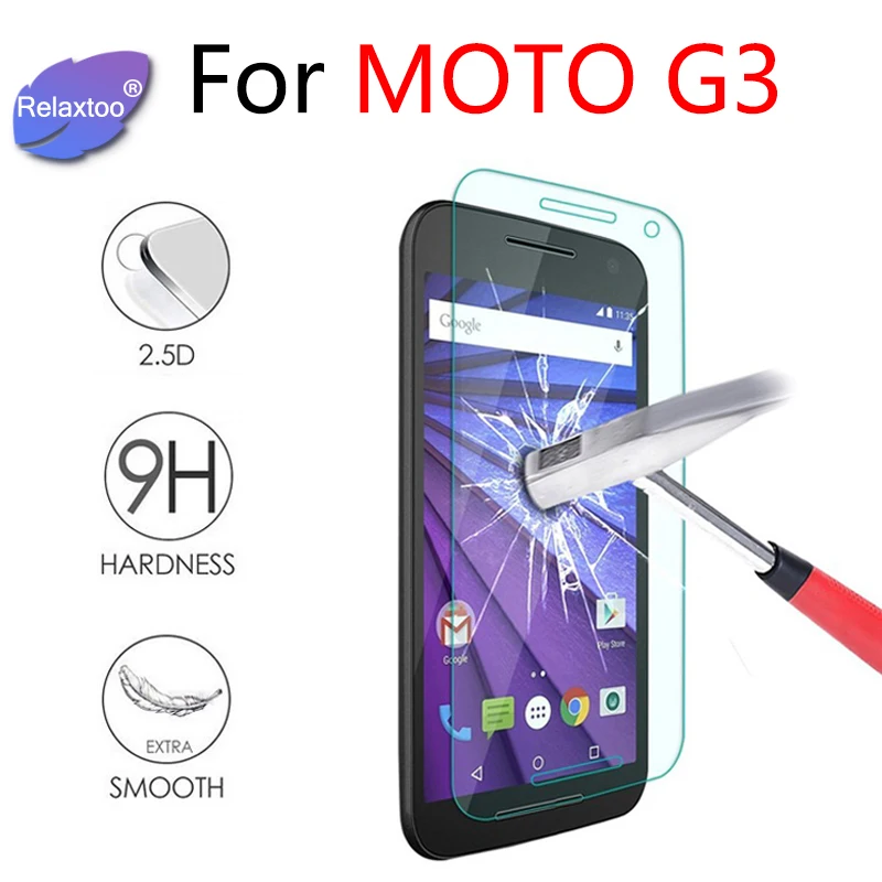 9H твердость защита экрана для Motorola G3 закаленное стекло премиум класса Moto G 3 XT1541