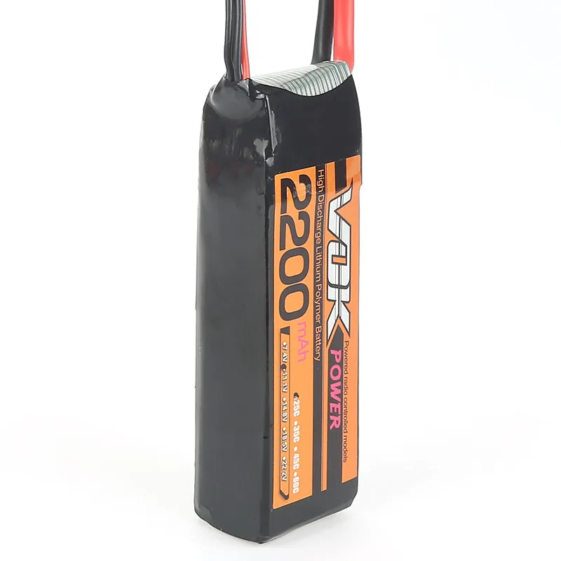 T-Plug Discharger Plug VOK 3S Lipo батарея 11,1 V 2200mAh 25C Lipo батарея универсальная для RC гоночный вертолет