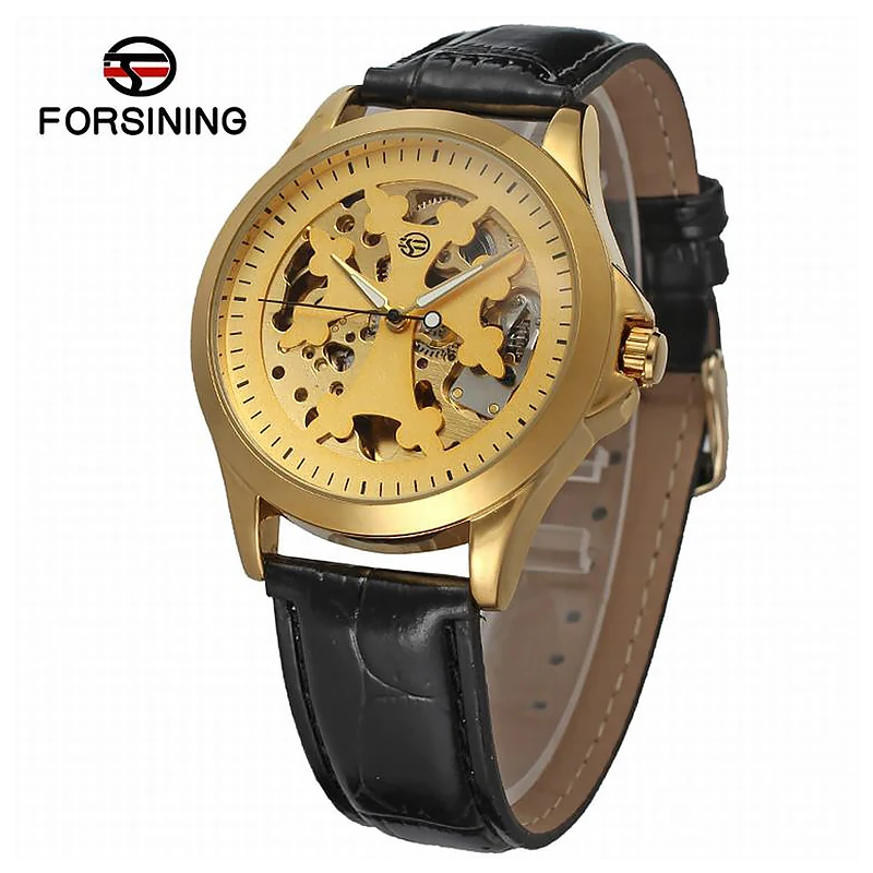 

FORSINING Mens Watches Military Army Sport Clocks Male Brand Luxury Skeleton Bridge Automatic Mechanical Watch Relogio Masculino