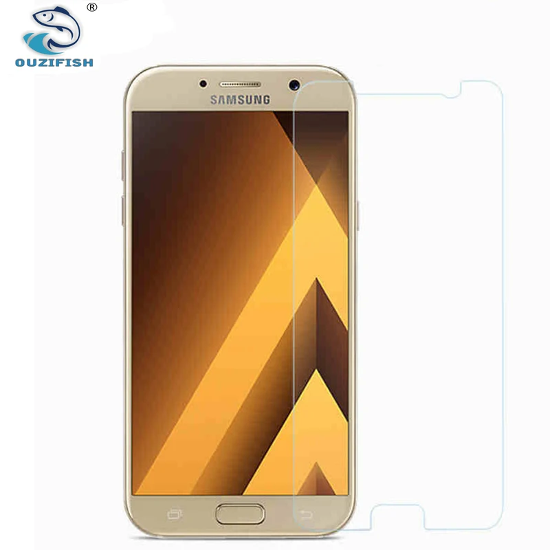 Ouzifish 2 шт. для закаленного Стекло Samsung Galaxy A5 2017 Экран Protector Ультратонкий Плёнки |