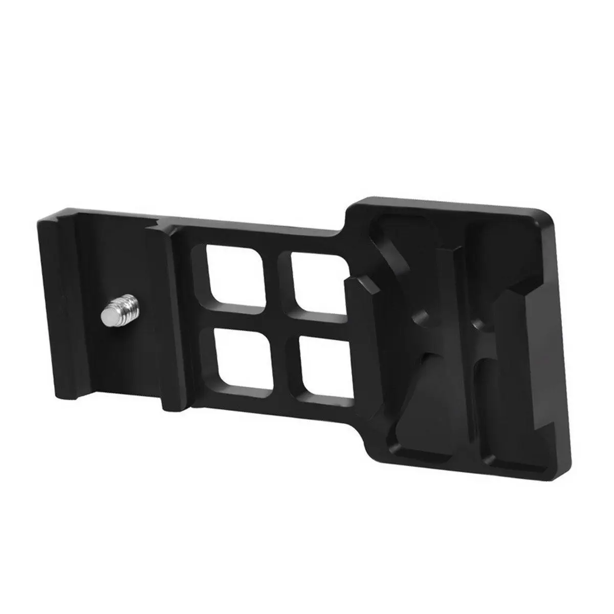 Cantilever Picatinny Weaver Rail Side Mount for GoPro Hero 4 3 2 1 Camera Also Compactible with Quick Release Buckle of SJCAM |