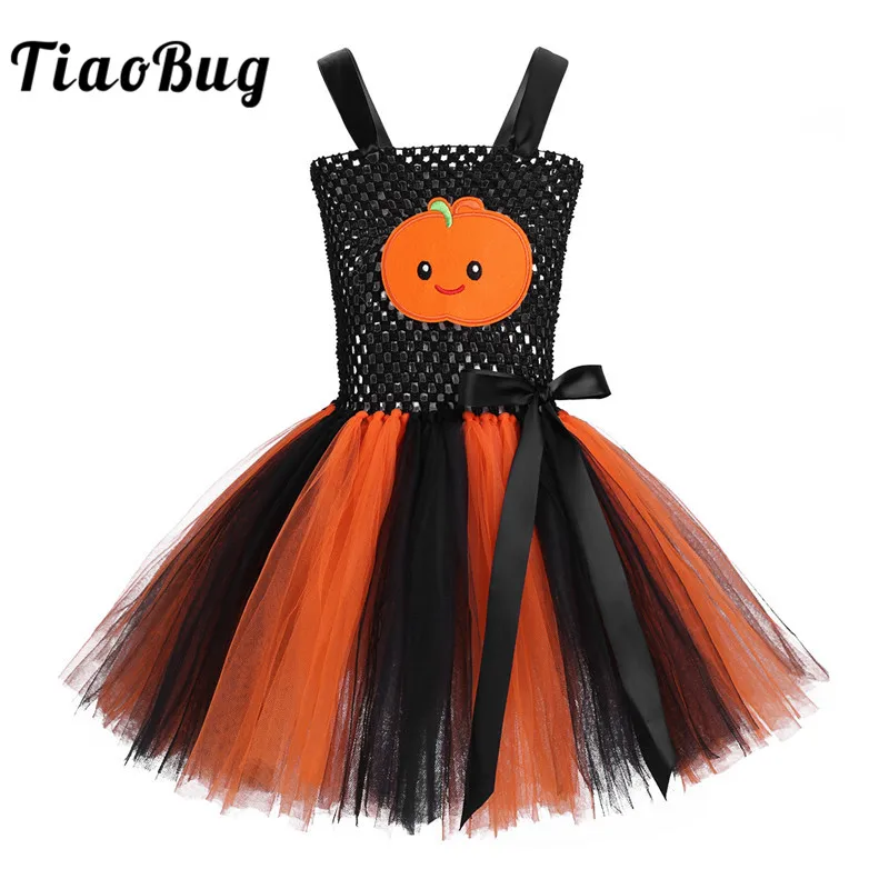 TiaoBug/Сетчатое платье пачка для девочек с регулируемыми лямками и бантом в виде