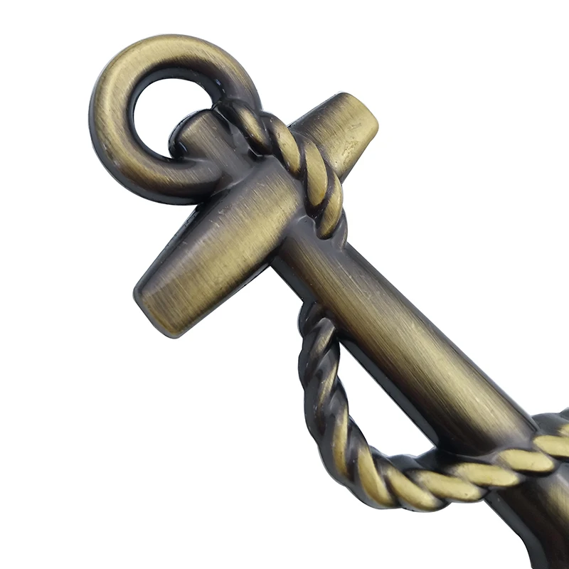 1 шт. Новый 3D Металлический Якорь автомобильный боковой брызговик задний