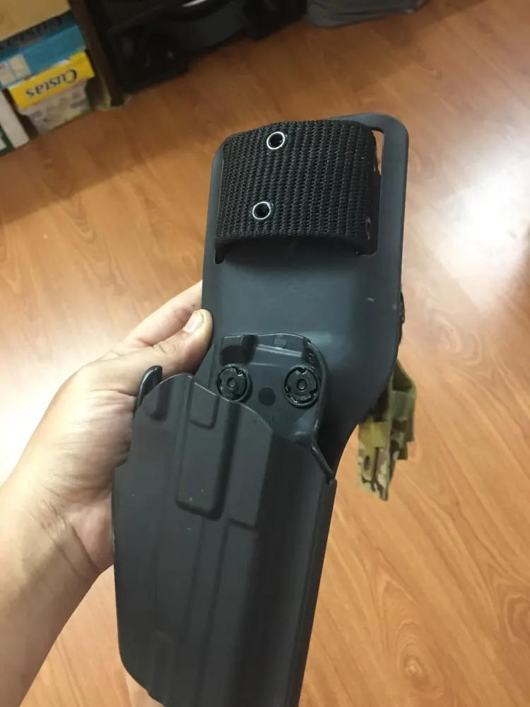 PPT пистолет Aifsoft Тактический Универсальный кобура для Glock 1911 M9 USP M92+ пояс кобура адаптер падения в охотничьем аксессуарах OS70069