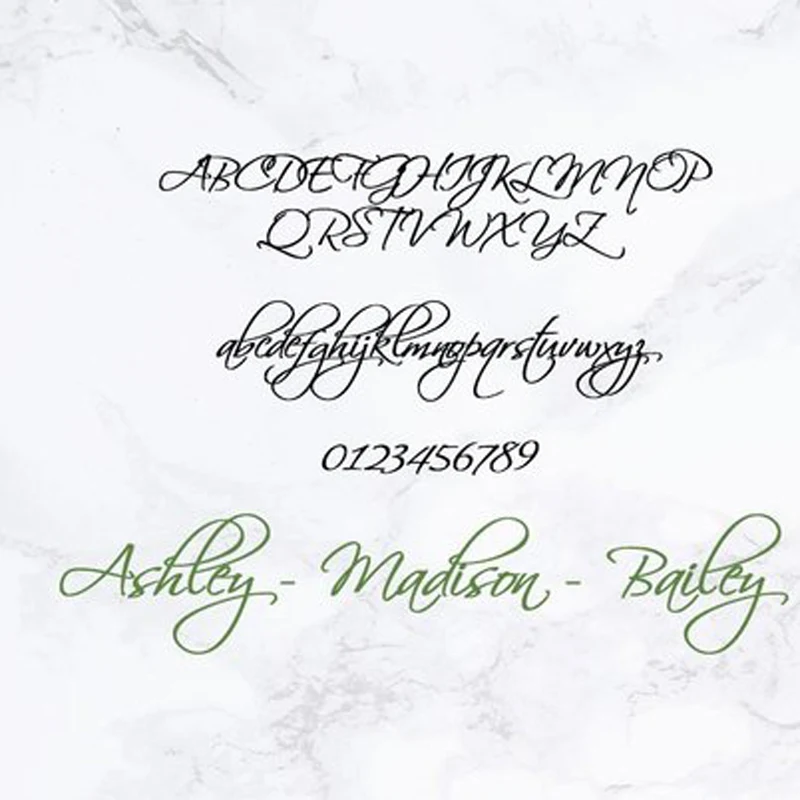 Cursive name ожерелье персонализированные ожерелья с буквой для женщин и мужчин