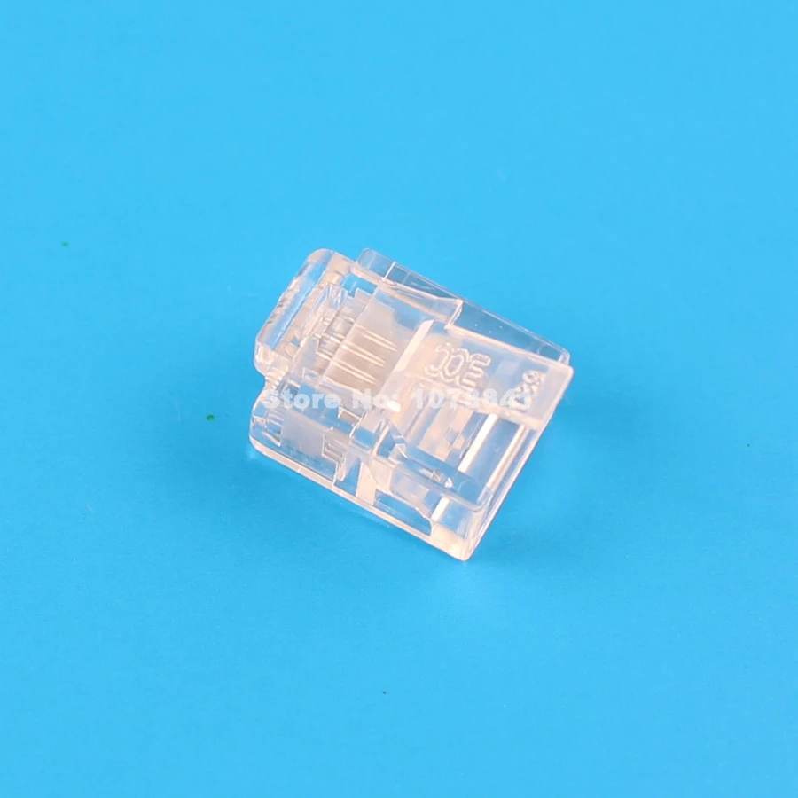 500 шт. модульный разъем RJ11 6P4C для телефона CAT3|connector|cat3 |
