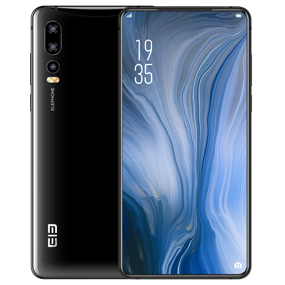 Смартфон ELEPHONE U2 4G, 6,26 дюймов, Android 9,0, 6 ГБ ОЗУ, 128 Гб ПЗУ, 16 МП, 5 Мп, 2 МП, всплывающие камеры, встроенные мобильные телефоны емкостью 3250 мАч