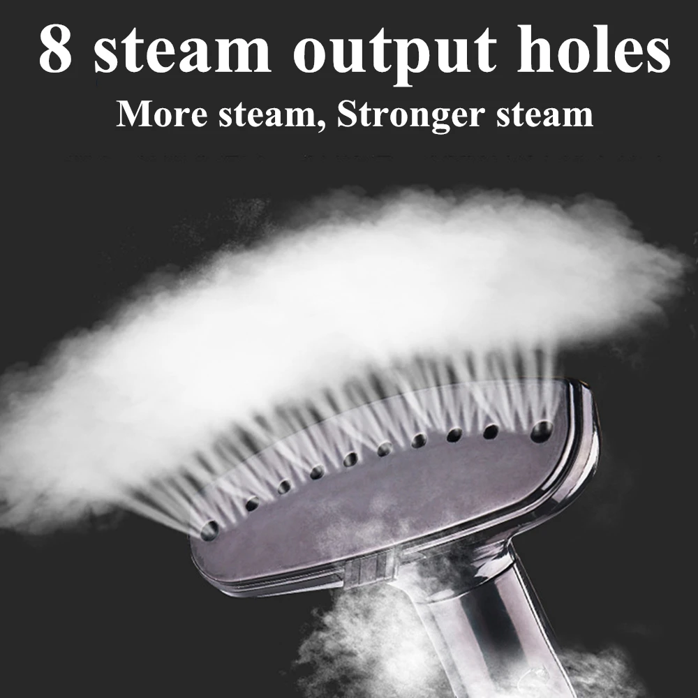 

New 110V/220V Garment Steamer Iron Adjustable Clothes Steamer With 70 Minutes Continuous Steam 1.7L Water Tank 26s Fast Steam