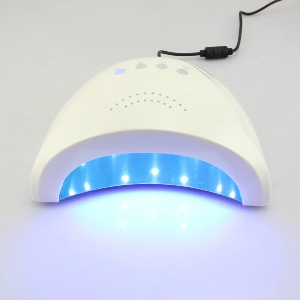 УФ-лампа для сушки ногтей белый светильник 48 Вт и на ногах Быстросохнущий