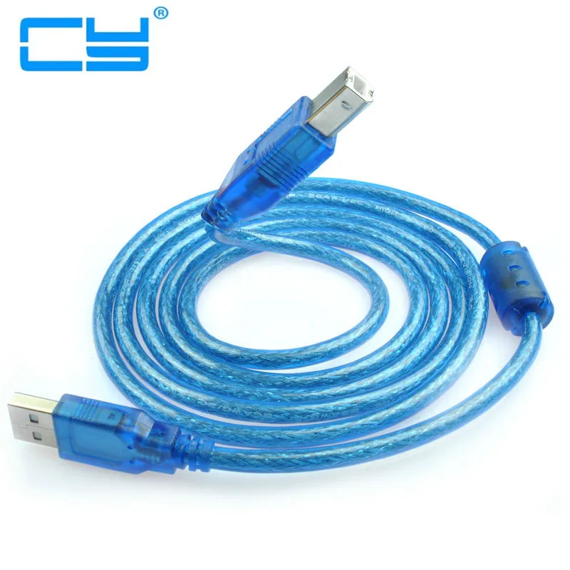 

USB 2,0 A Тип штекер-USB тип B стандарт мужской принтер сканер жесткий диск кабель 30 см 500 см
