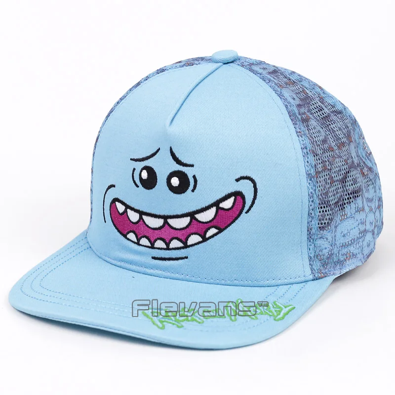Rick and Morty бейсбольная кепка для мужчин и женщин Mr. Meeseeks Повседневная кепка хип-хоп Snapback s шапки 3 типа