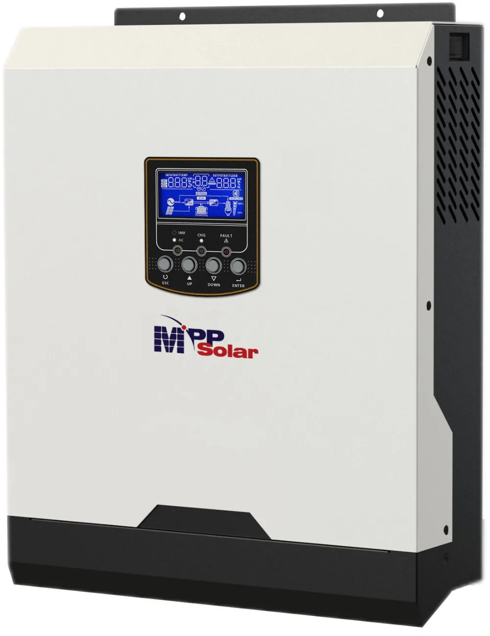 (MSE) солнечный инвертор 3kva 3000w 24v 230Vac + 40A MPPT Солнечное зарядное устройство чистая