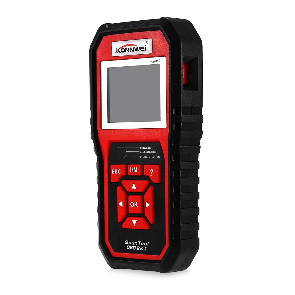 KONNWEI KW850 Универсальный OBD2 EOBD Автомобильный сканер кода многоязычный TFT дисплей