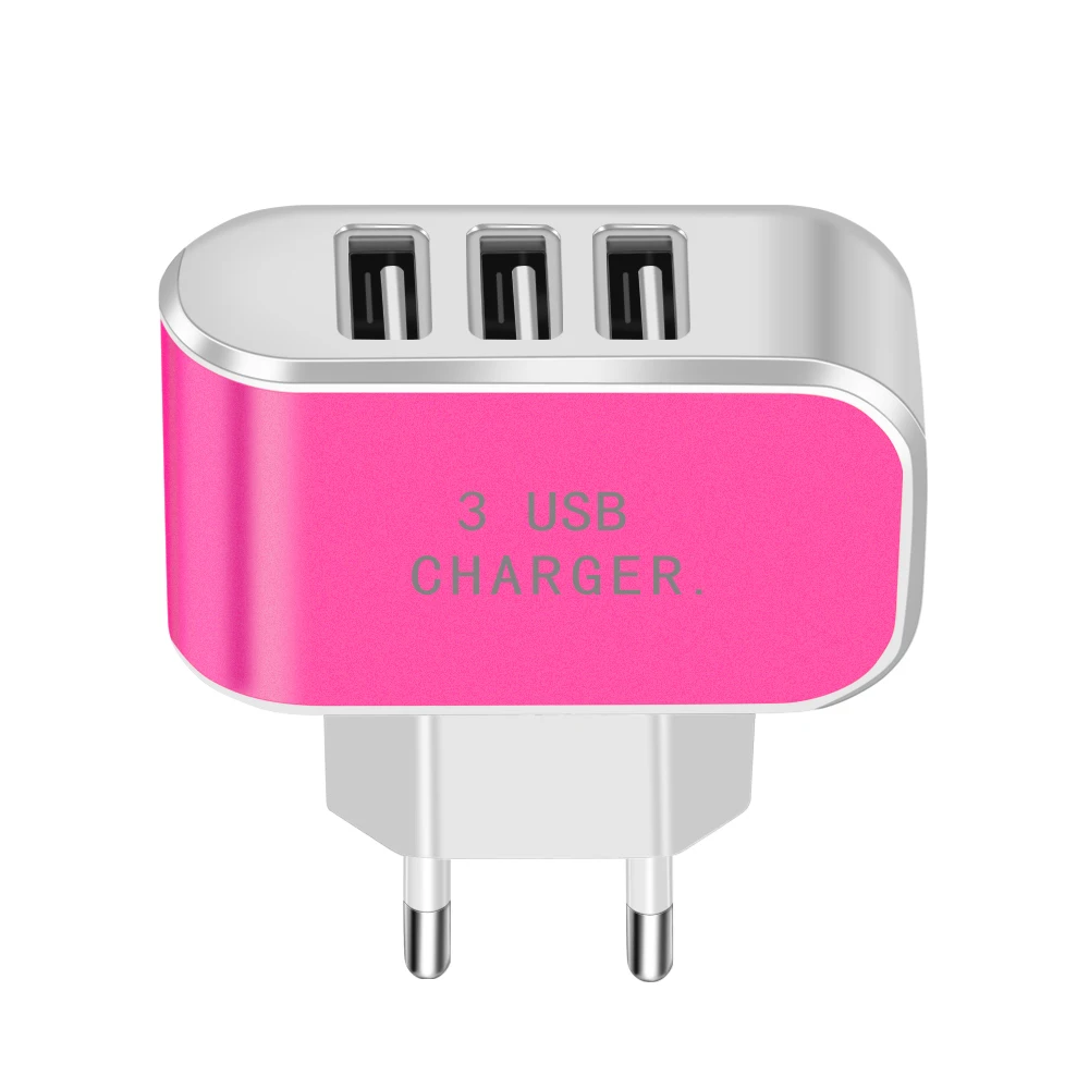 Олаф 3.1A EU зарядное устройство для телефона для iphone 7 8 Plus X 3 порта USB зарядное устройство для Xiaomi Redmi Note 7 для huawei mate 20 pro samsung S9