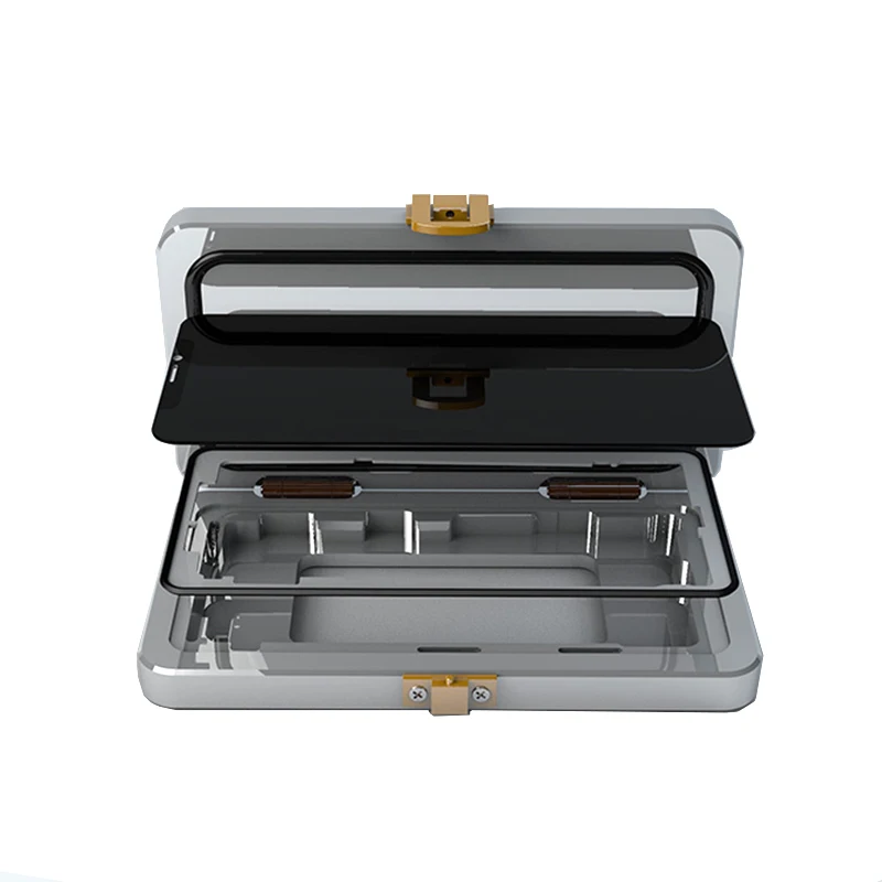 Newest Aluminium Frame Bezel Alignment Mould Mold Glue Dispensing Moulds For Iphone X Xs Max Lcd Screen Refurbishment | Инструменты