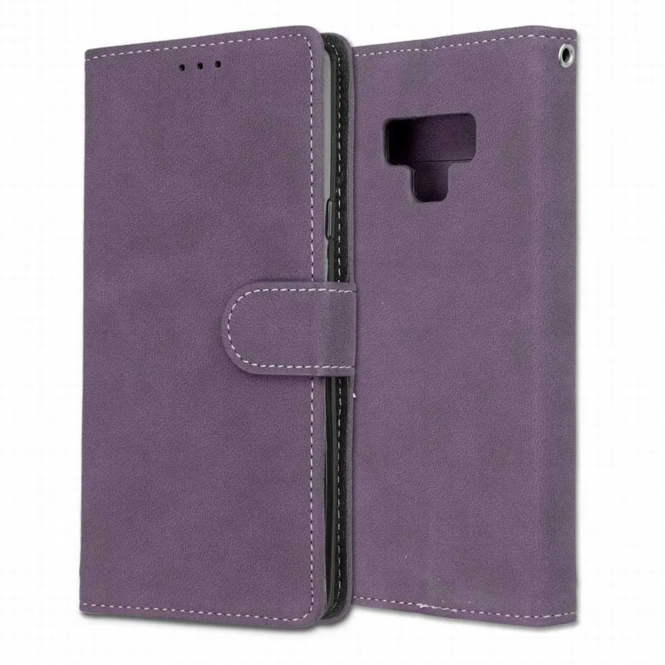 Матовый кожаный чехол для Samsung J4 Core J6 Plus J7 Duo Max Galaxy J8 2018 J2 Pro J3 2016 J5 2017 J120 Capa G360 i9060