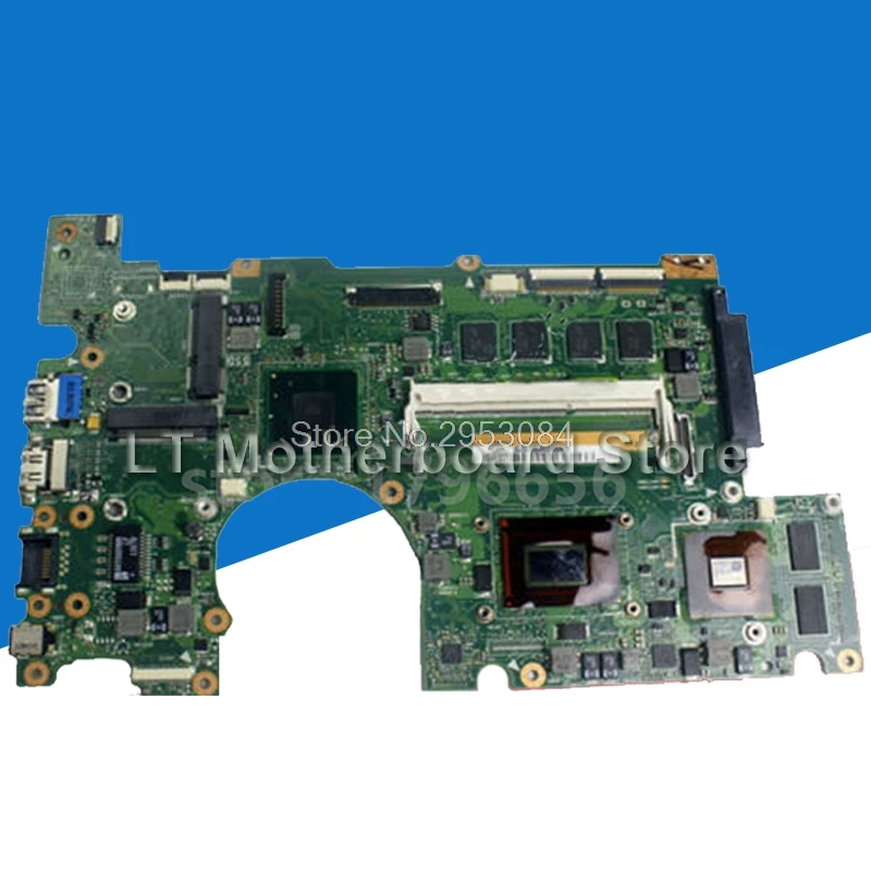 Материнская плата B400VC GT720M-I7-3517-4G RAM для For Asus B400V B400A материнская ноутбука |