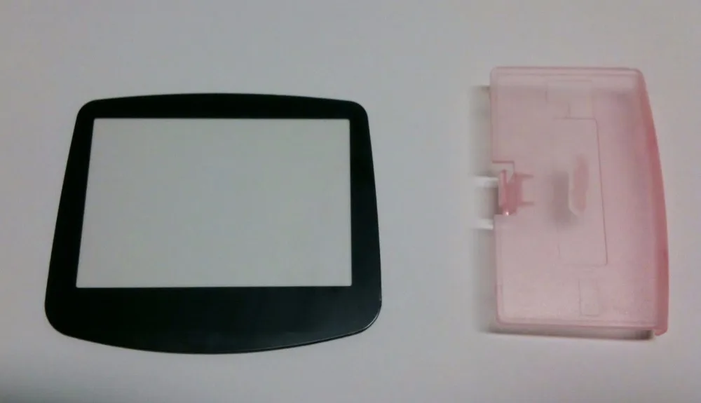 NEW for Game Boy Advance GBA Screen Lens + PINK Battery compartment Cover lid cover | Электроника