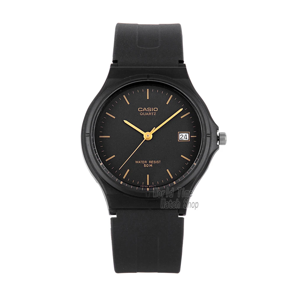 Мужские часы Casio лучший бренд класса люкс 30м Водонепроницаемый мужские часы кварцевые военные наручные часы классические нейтральные Спортивные женские часы простые модные relogio masculino reloj hombre erkek kol - Цвет: MW591E-1