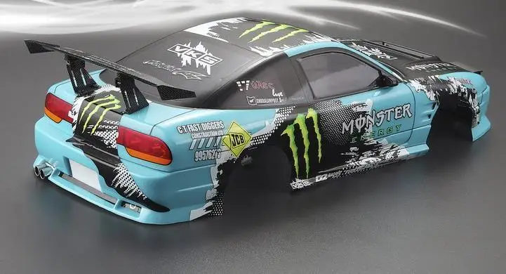 Наклейки 1/10 Onraod Drift Body наклейки nissan 180SX для HPI Kyosho|1/10 drift|drift 1/101/10 body |