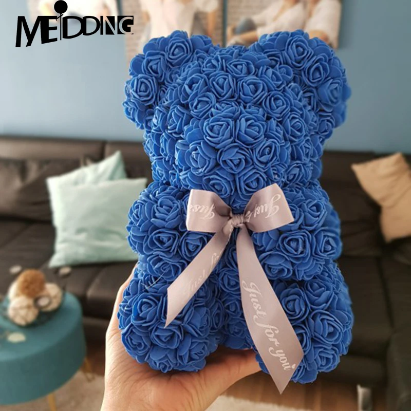 DIY моделирование пенополистирола наполнение Роза Медведь Форма Тедди для День святого Валентина подарки сюрприз День Рождения Вечеринка свадебное украшение