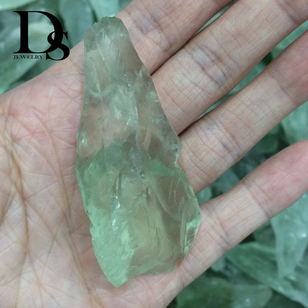 

2 pcs Natural Green Quartz Crystal Skeletal Raw Quartz Cluster Wands Healing Specimen Original Rough Stones