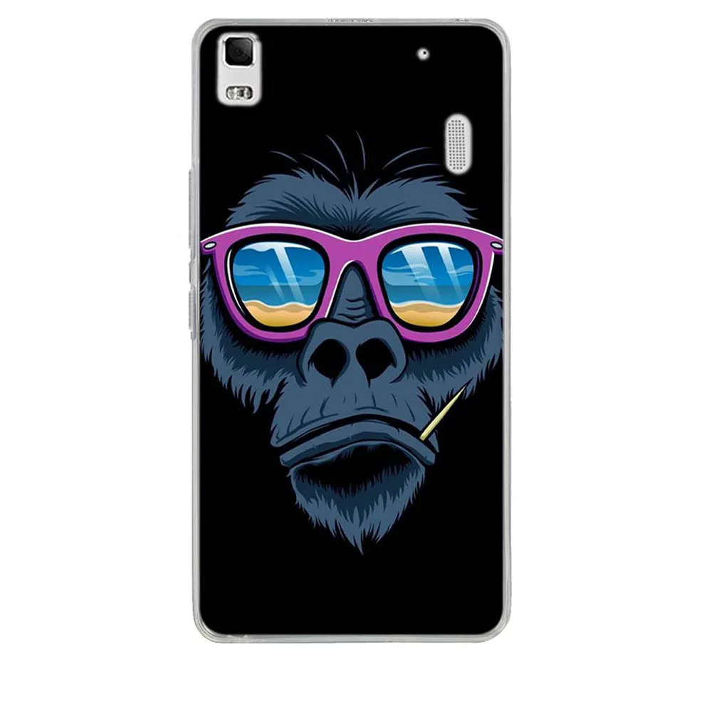 Чехол для Lenovo K3 NOTE A7000 мягкий силиконовый чехол с рисунком телефона note K50 A 7000 a7000