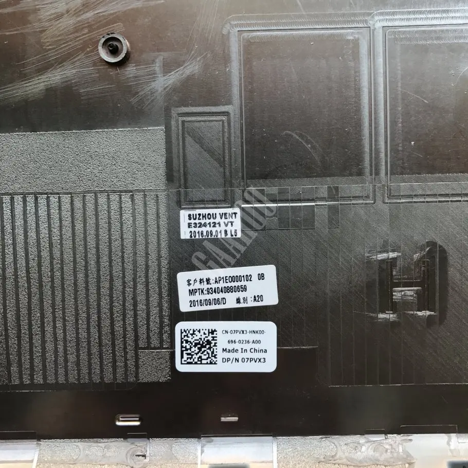 Новые оригинальные детали для ноутбуков DELL latitude E5570 или PRECISION 3510 нижняя большая