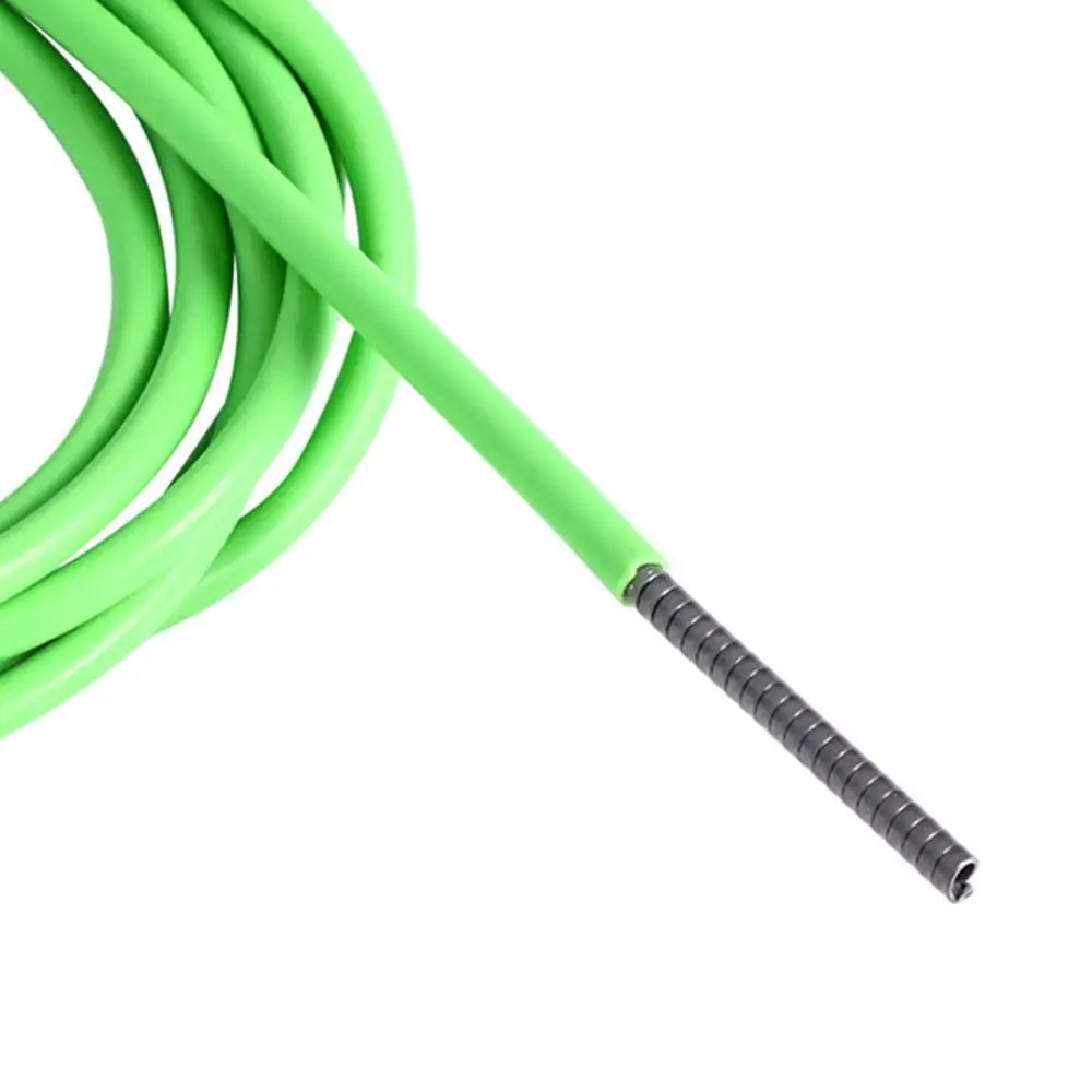 5mm green 5 м велосипедные Тормозные Тросы кабель переключения провода для велосипеда 5 мм MTB дорожные переключатели передач велосипеда тормозной переключатель тормозной трос линия трубы - Цвет: 5mm green