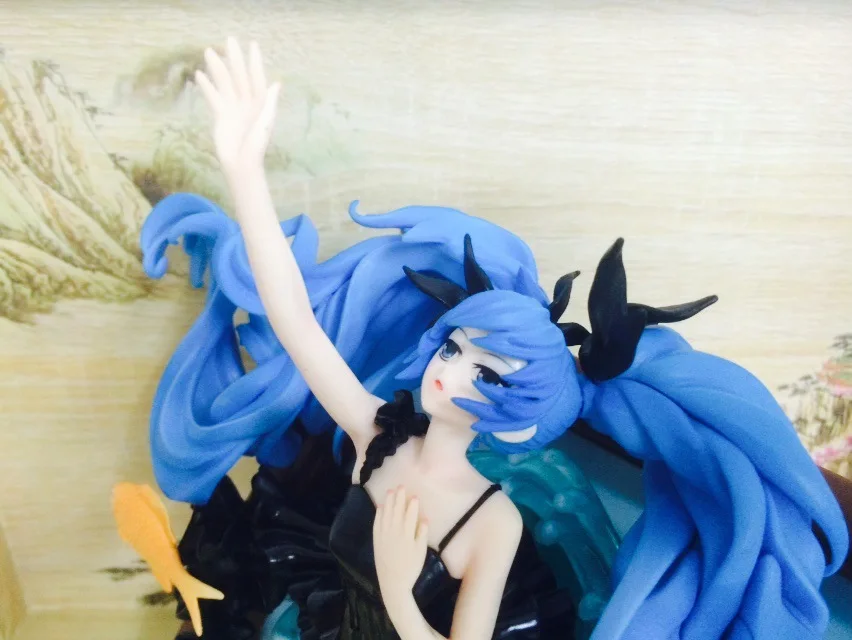35 см игровая Сексуальная фоторамка Hatsune Miku Deep Sea Girl Ver Аниме Фигурка Вокалоид ПВХ 1/8 МОДЕЛЬ украшение кукла Новинка